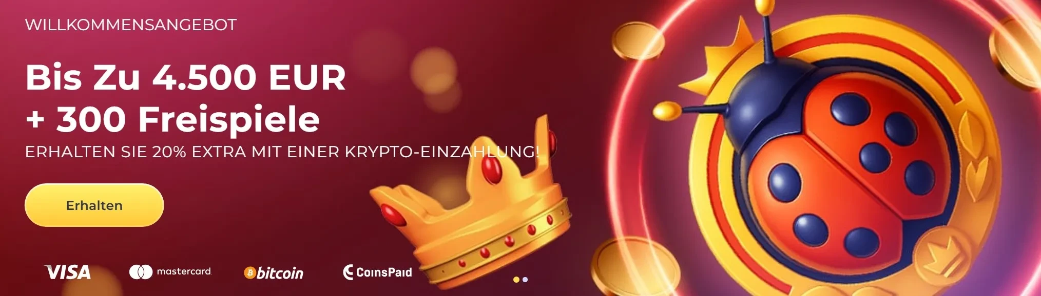 Luckystart Casino-Banner